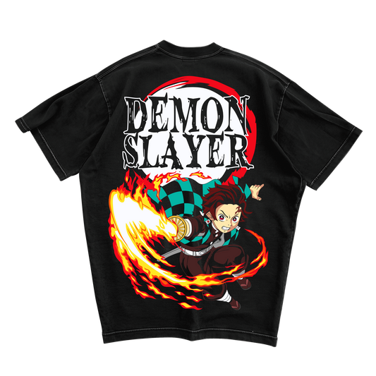 Demon Slayer – Tanjiro Kamado Premium Oversized T-Shirt