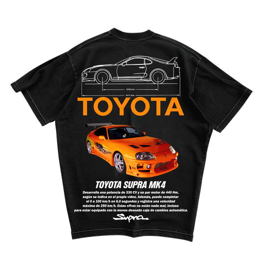 Toyota Supra MK4 – Premium Oversized T-Shirt
