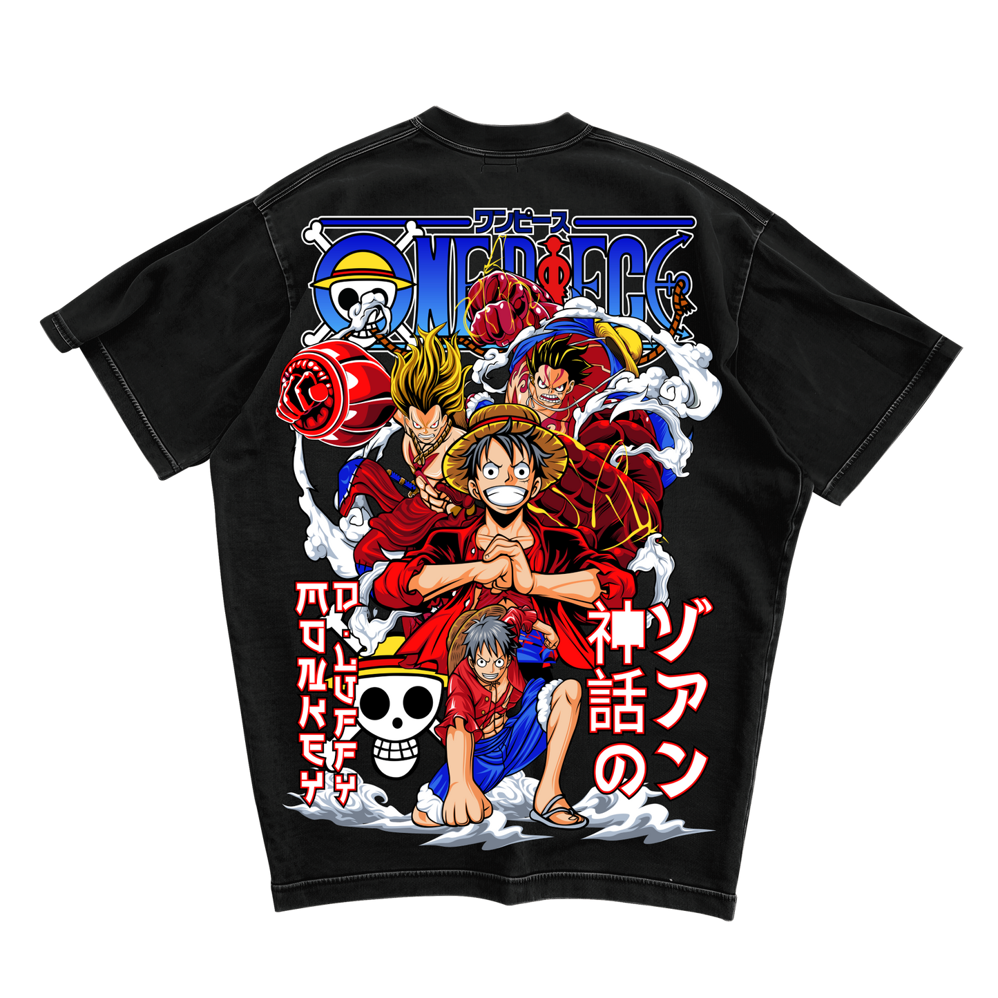 One Piece – Gear 5 Luffy Power Edition Oversized T-Shirt