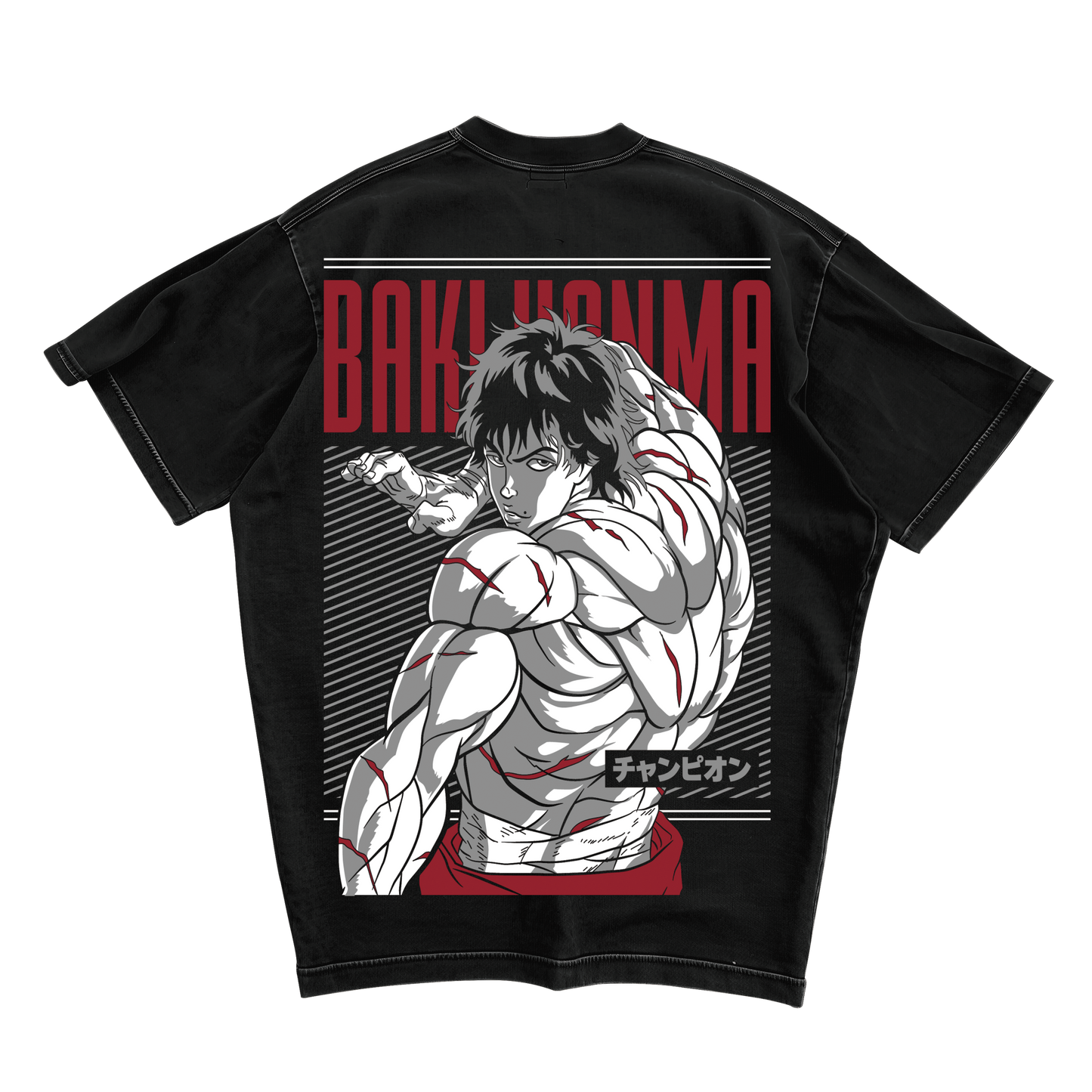 Baki Hanma – Champion Fighter Oversized T-Shirt