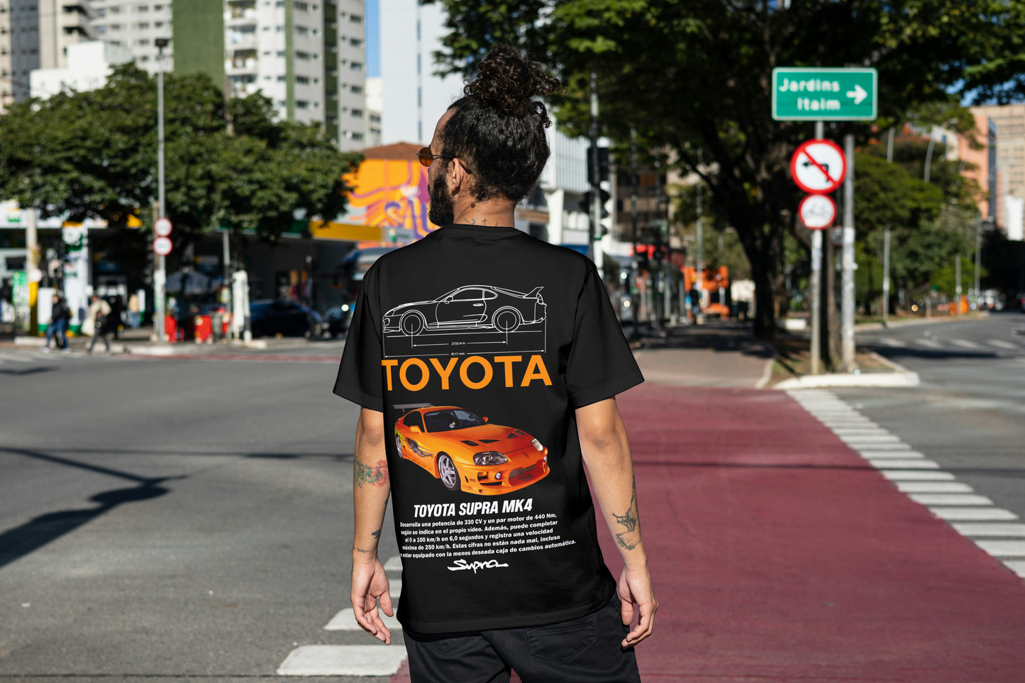 Toyota Supra MK4 Oversized Tee – Built for Street Legends 🏁
